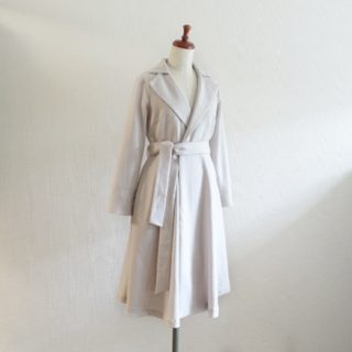 鈴木圭さん「３つのシルエットで作る「羽織れる」コートドレス」よりスプリングコート作りました